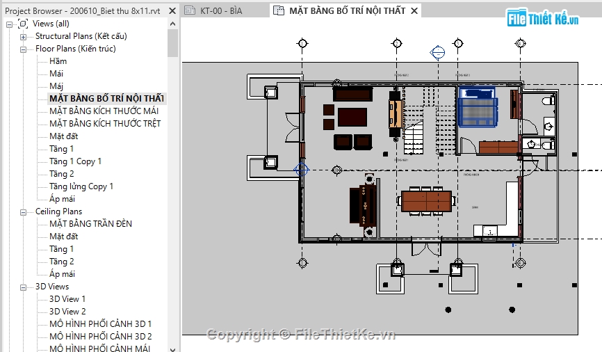 mẫu biệt thự 2 tầng revit,file revit biệt thự 2 tầng,bản vẽ revit biệt thự 2 tầng,file revit biệt thự,Revit Biệt thự 2  tầng